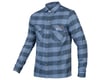 Image 1 for Endura Hummvee Flannel Shirt (Electric Blue) (S)